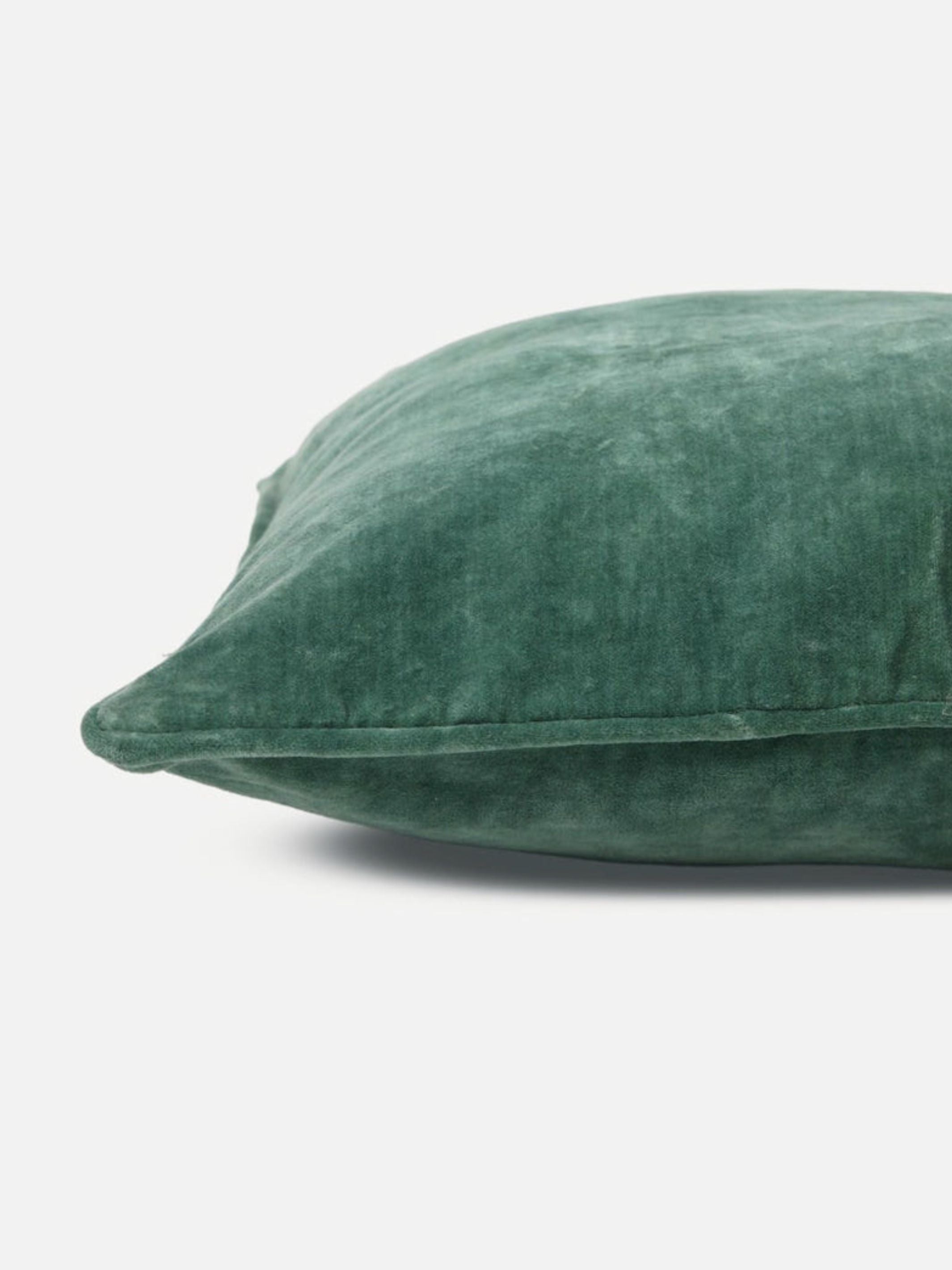 Cushion Cover - Eucalyptus Velvet Euro Sham