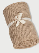 Throw - Sand Moss Knit