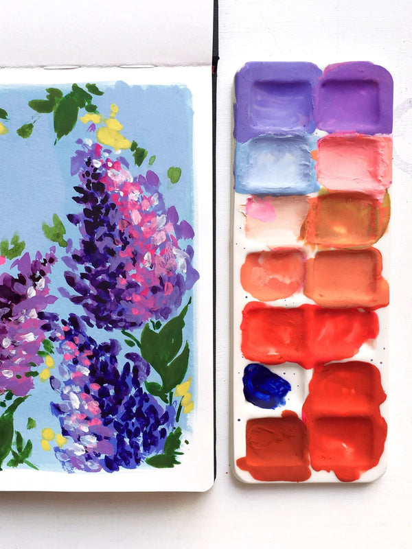 Color Palette - 14 Pan  - Artists Tool
