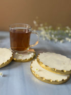 White Marble Coaster