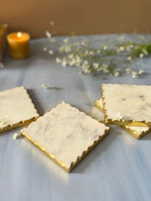 White Marble Coaster