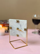 Marble Desktop Clock