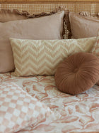 Cushion Cover - Chevron Blush Lumbar