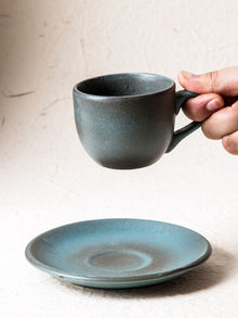 Dove Blue Cup & Saucer