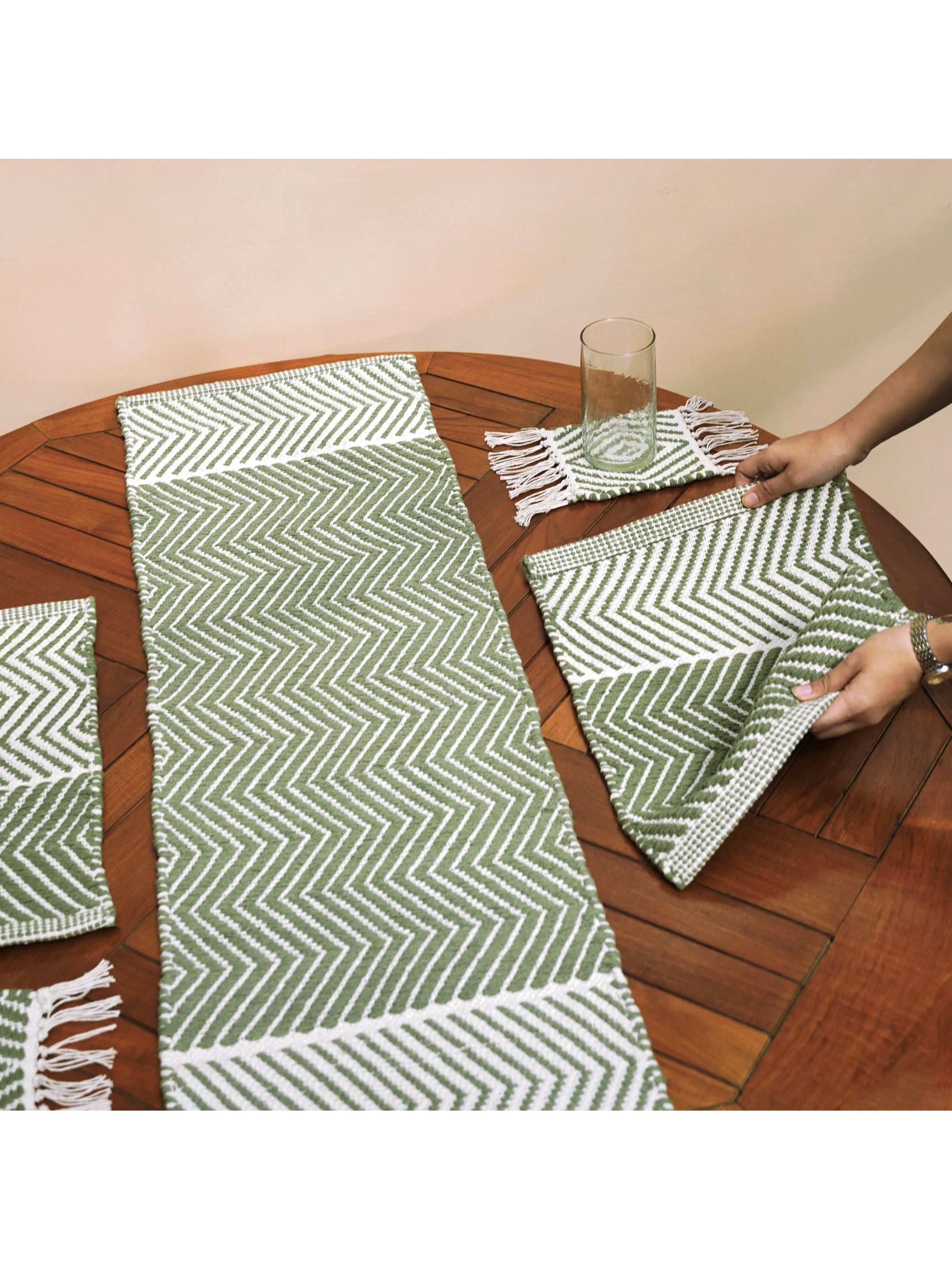 Handwoven Reversible Table Runner