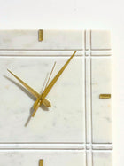 Marble Wall Clock - White