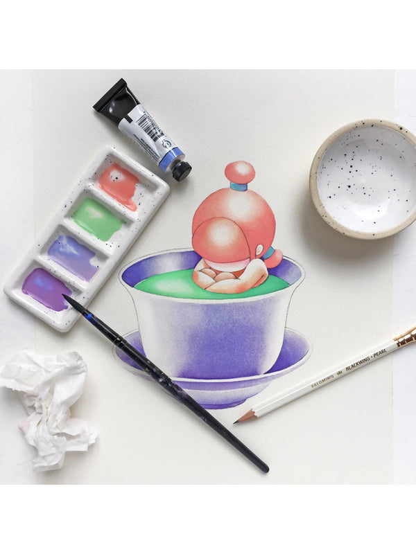 Color Palette - 4 Pan  - Artists Tool