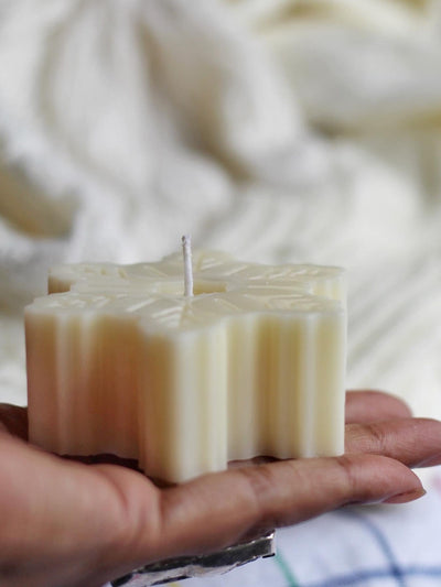Snow Flake Soy Candle