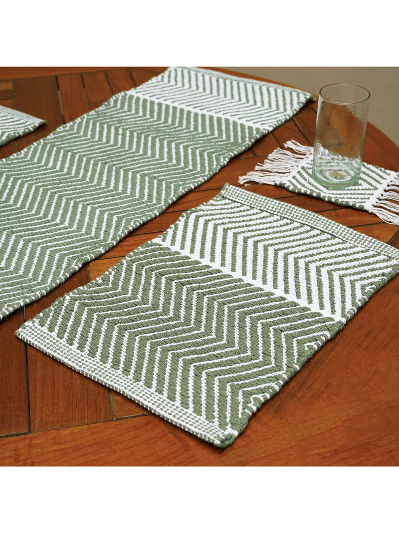 Handwoven Reversible Table Mat Set of 2