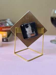 Desk Clock - Mother of Pearl