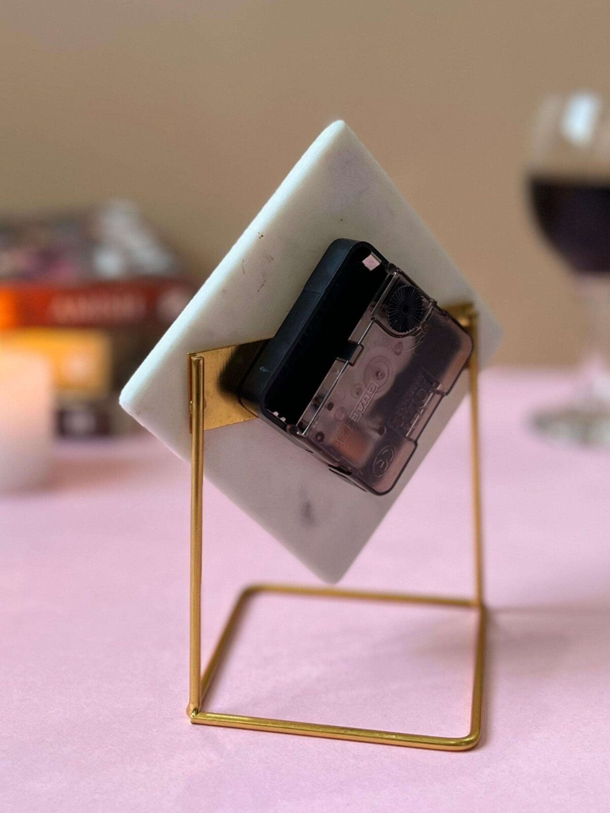 Marble Desktop Clock