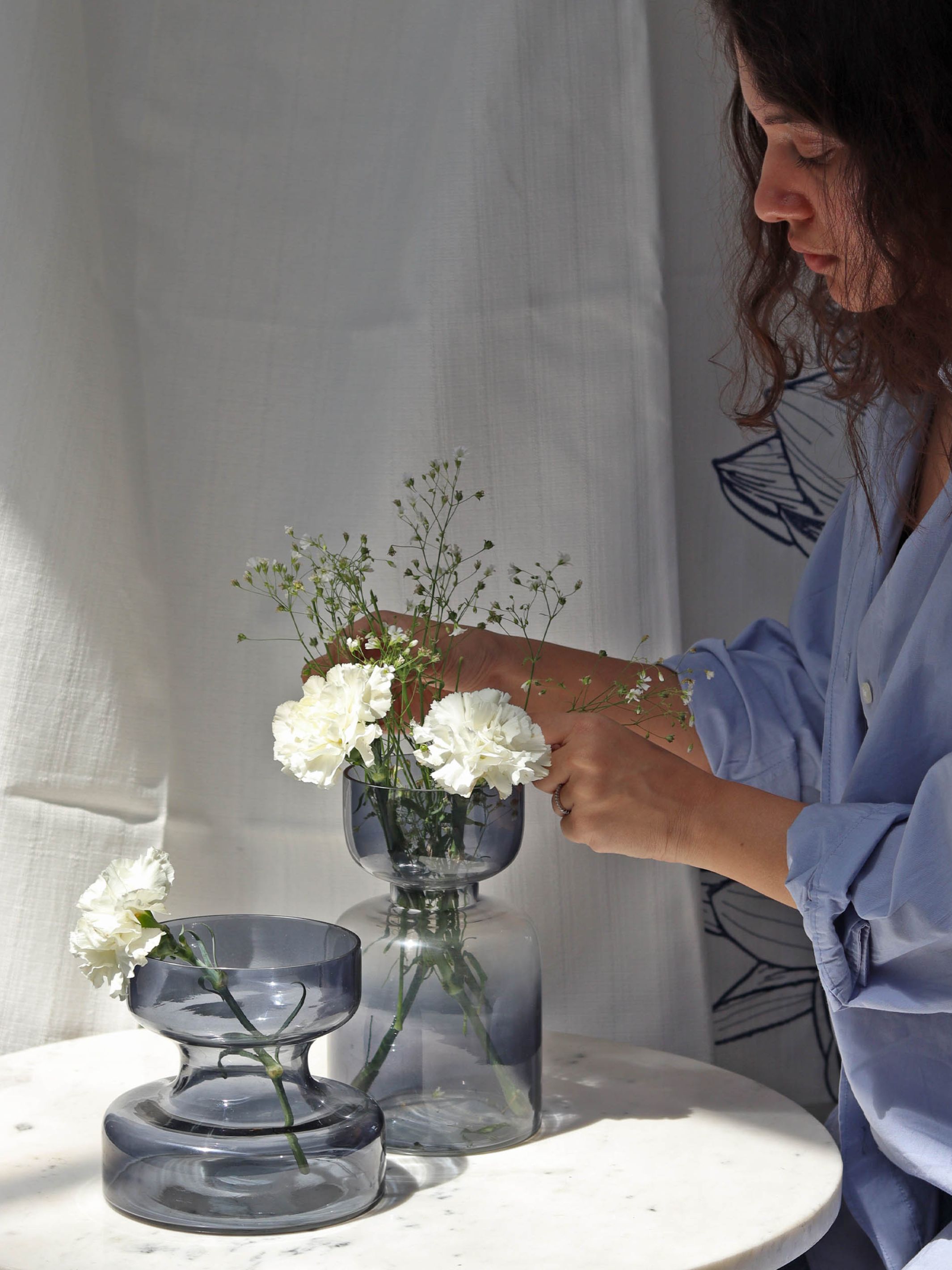 Slate Grey Vase