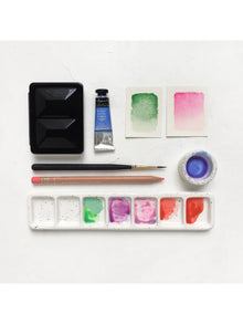 Color Palette - 7 Pan Bar  - Artists Tool