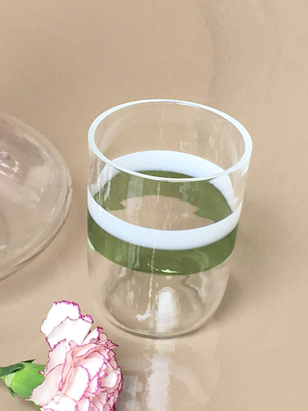 Rustic Horse Scandinavian Tumbler Glass Set of 4 - Factoh