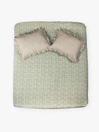 Bedcover - Mosaic Sage Linen