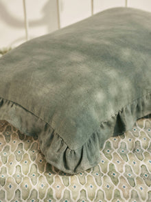 Bedcover - Mosaic Sage Linen