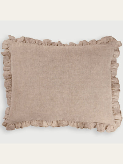 Pillow Cover - Ruffle Linen
