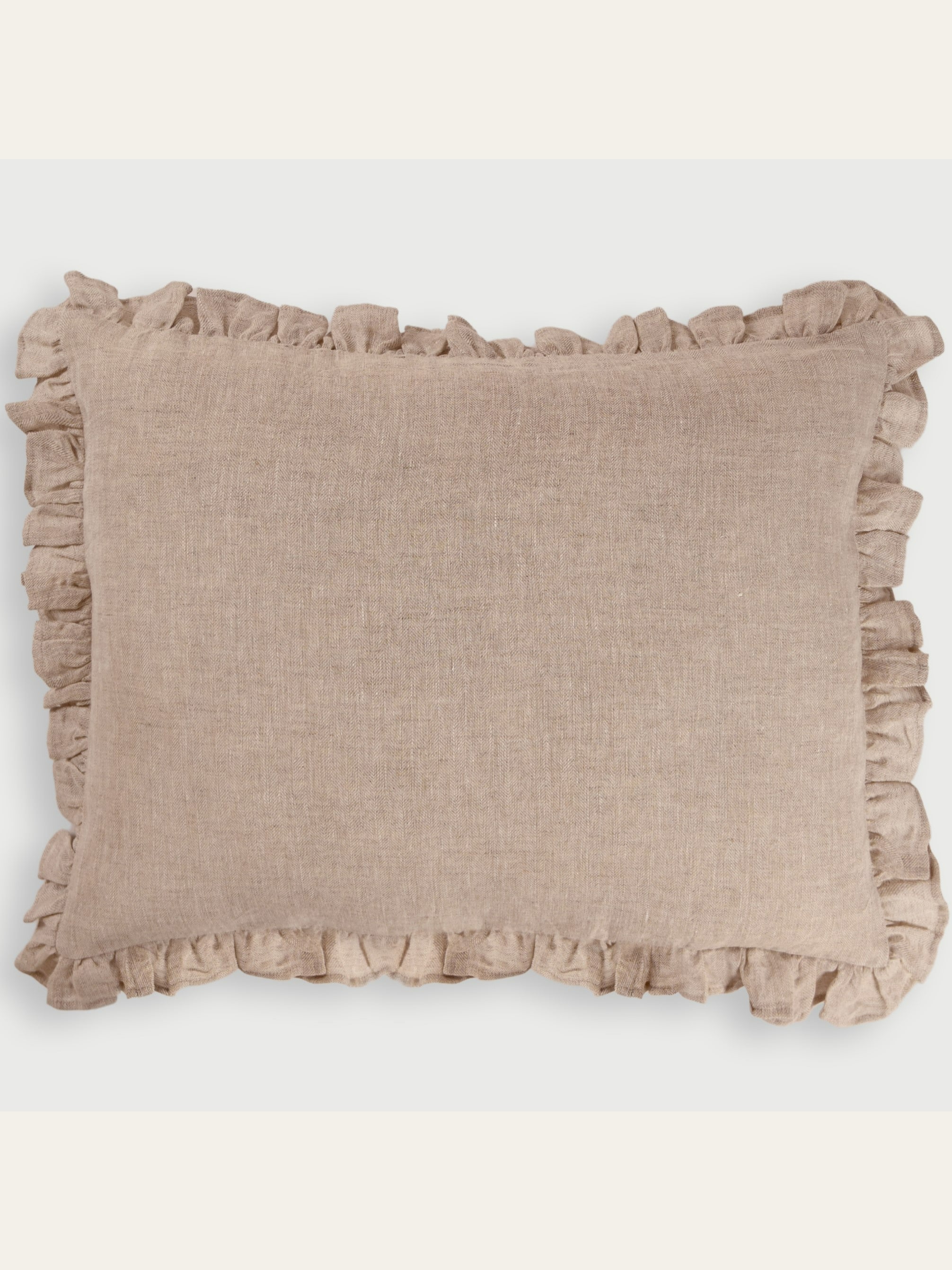 Pillow Cover - Ruffle Linen
