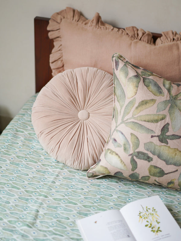 Pillow Cover - Ruffle Linen