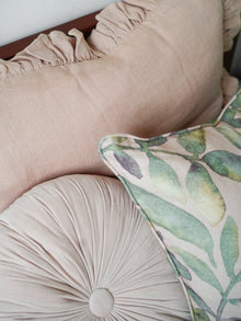 Pillow Cover - Ruffle Linen