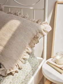 Pillow Cover - Ruffle Linen