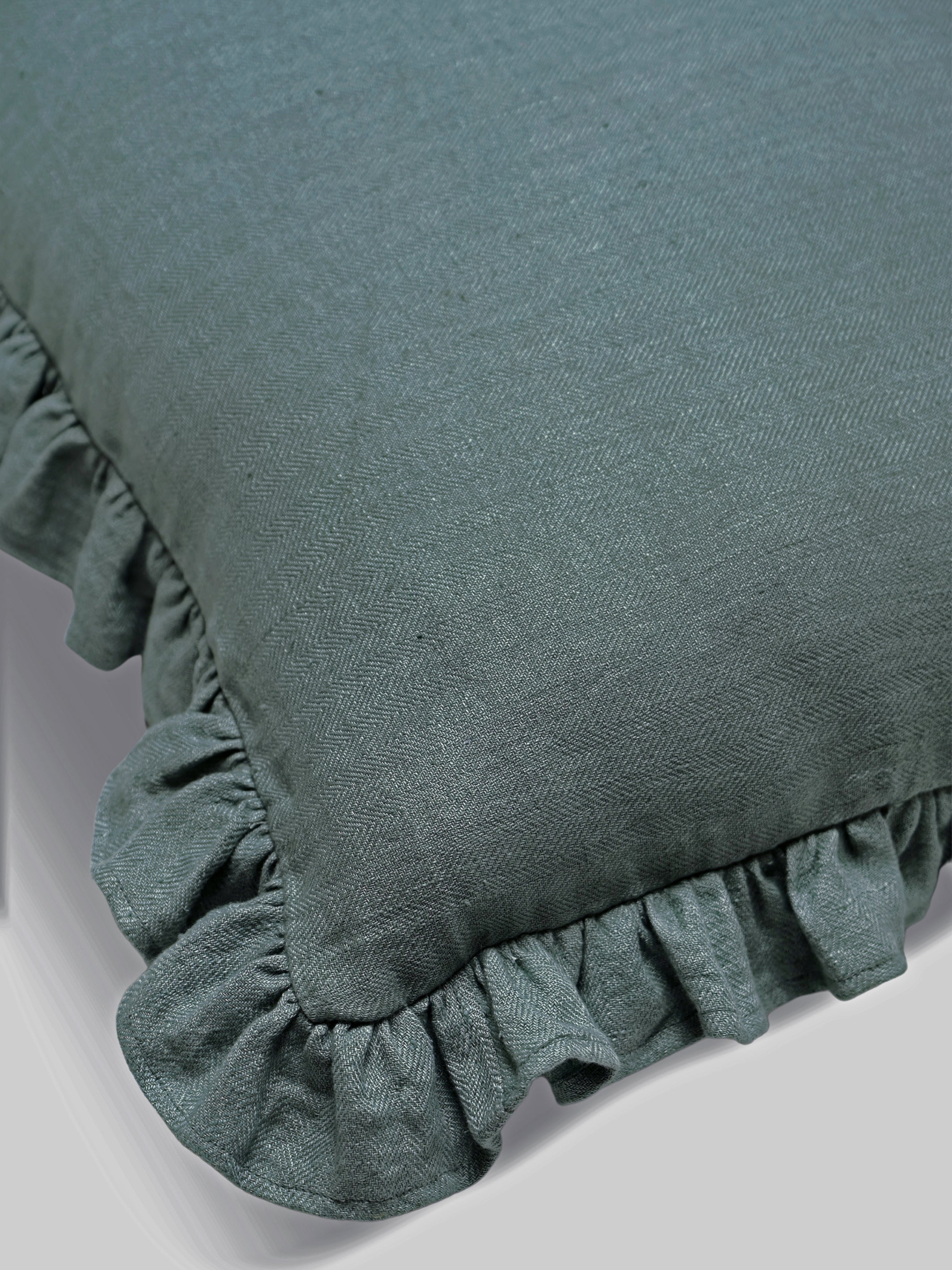 Pillow Cover - Ruffle Linen