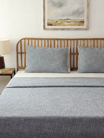 Bedcover - Vindhya Dark Blue