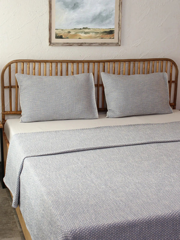 Bedcover - Vindhya Light Blue