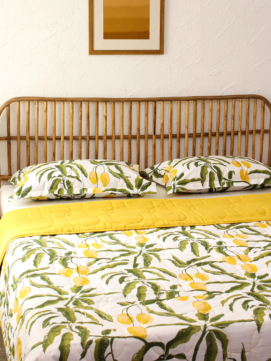 Rasaal Yellow Bedcover