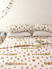 The Little Babushkas Bed Set White