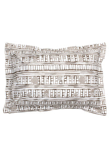 Sanchi Grey Bedsheet with Pillow Cover