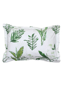 Vanam Green Bedsheet with Pillow Cover