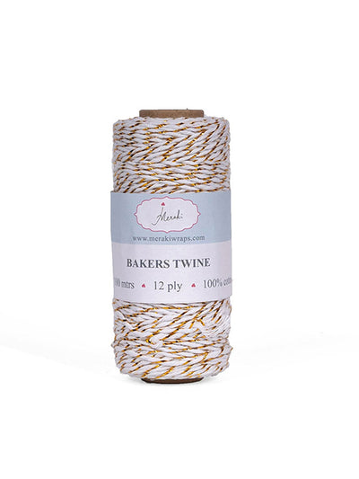 Bakers Twine Gold Ribbon
