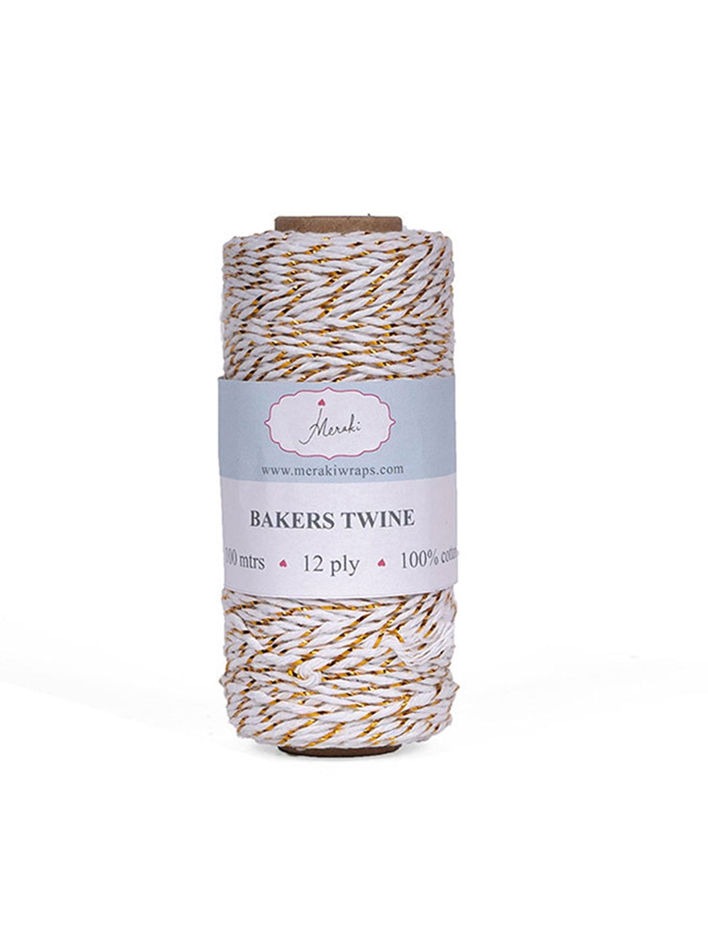 Bakers Twine Gold Ribbon