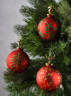 Red & green Christmas Ornaments
