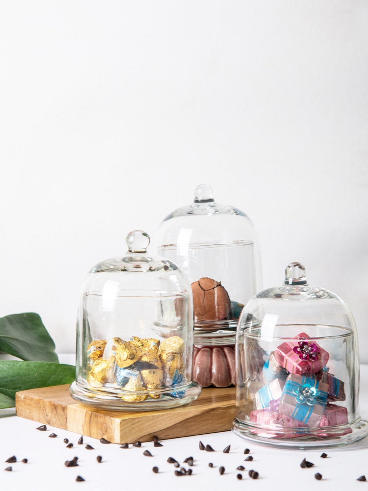 Bell Jar Racks Jars & Containers | Glass Bell Jar - White – The Purple Pony