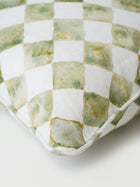 Cushion Cover - Checker Green