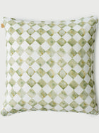 Cushion Cover - Checker Green