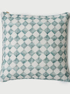 Cushion Cover - Checker Blue