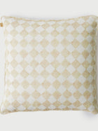 Cushion Cover - Checker Beige