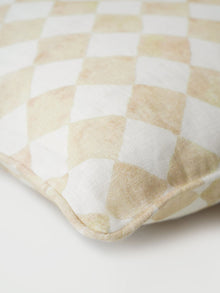 Cushion Cover - Checker Beige