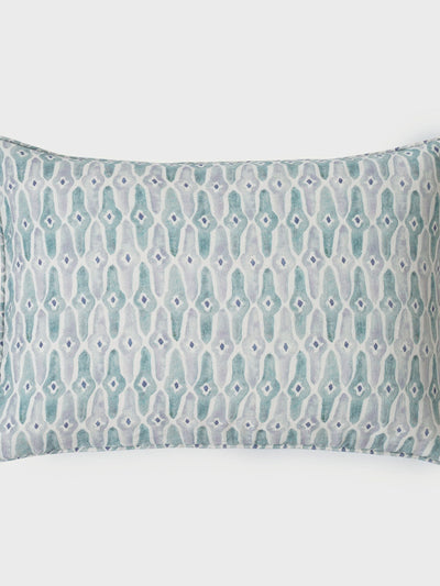 Cushion Cover - Mosaic Blue Oblong