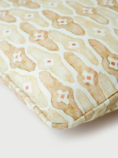 Mosaic Sand Oblong Cushion Cover