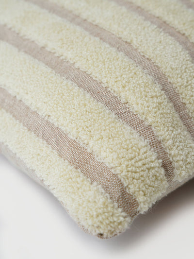 Cushion Cover - Striped Ivory