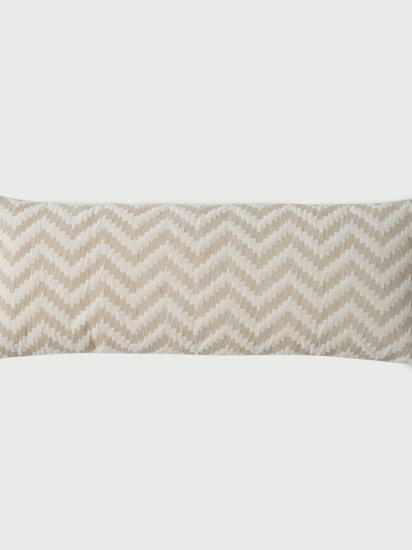 Cushion Cover - Chevron Brown Lumbar