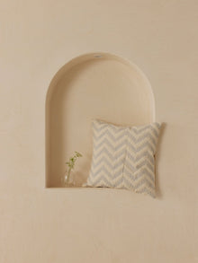 Cushion Cover - Chevron Green