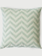 Cushion Cover - Chevron Green