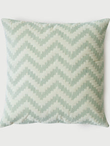 Cushion Cover - Chevron Green