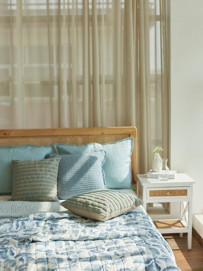 Cushion Cover - Trail Baby Blue