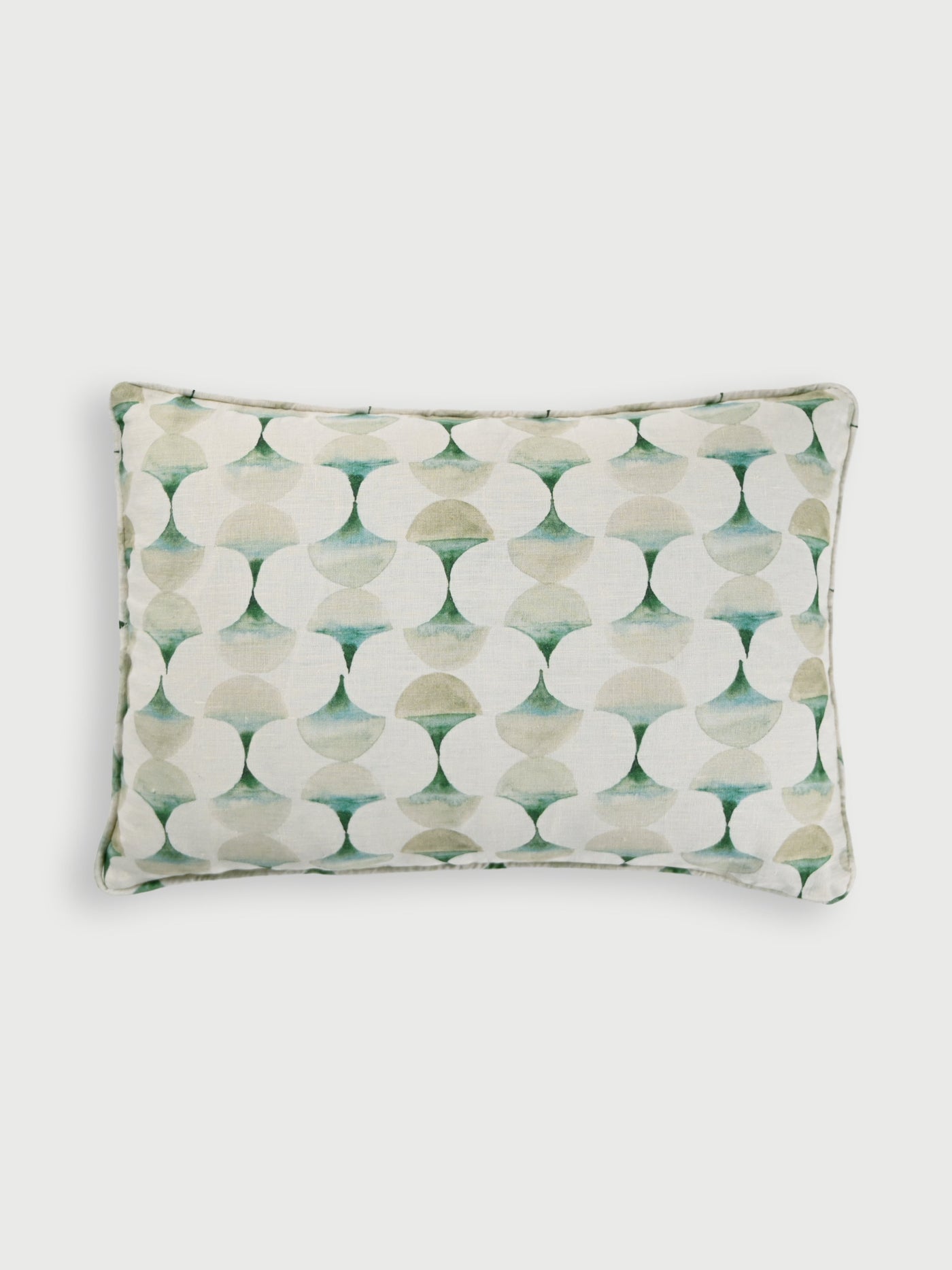 Cushion Cover - Cove Teal Oblong Linen
